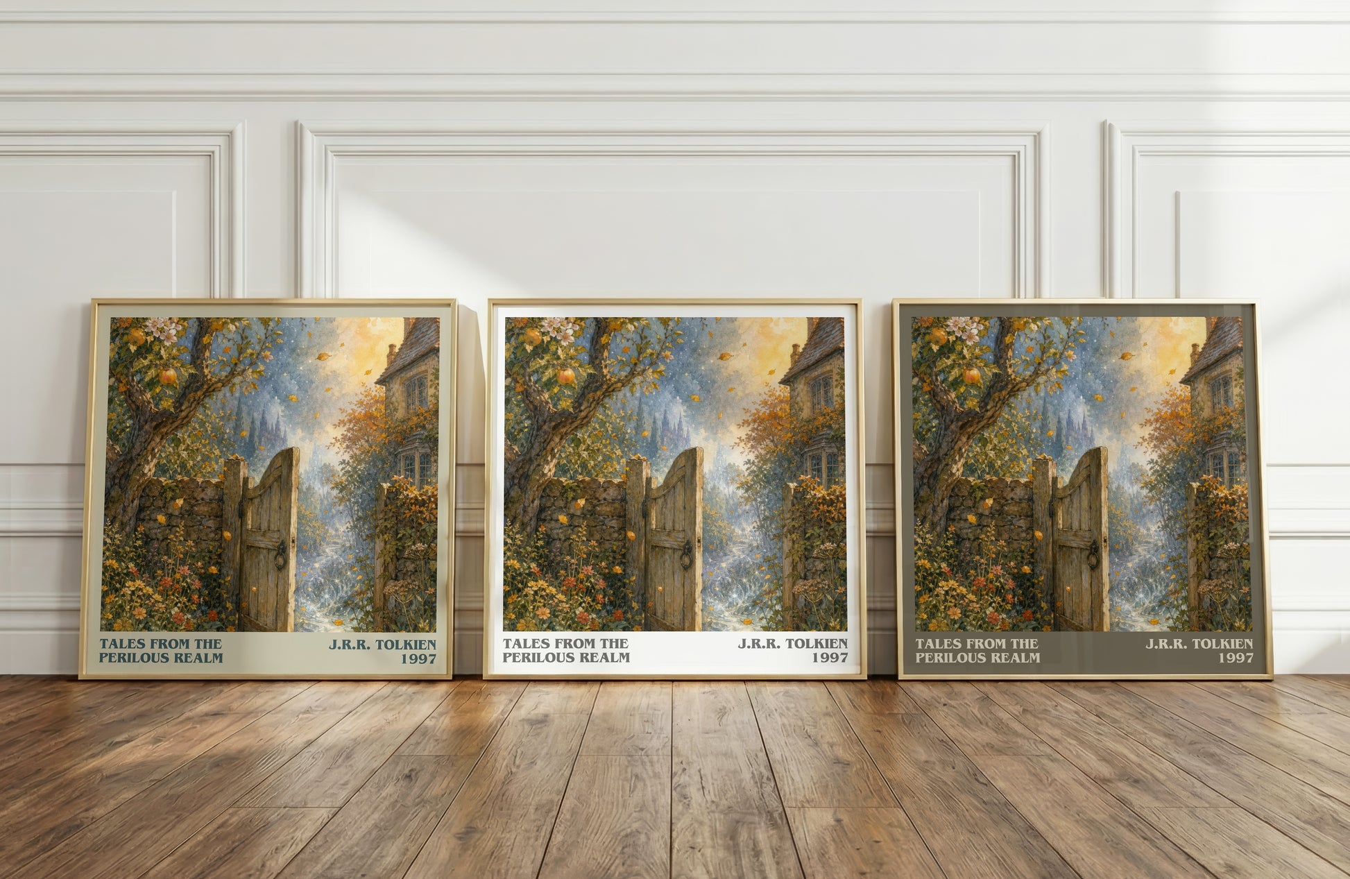 Tales From The Perilous Realm literary art print colour and style options – J.R.R. Tolkien book art
