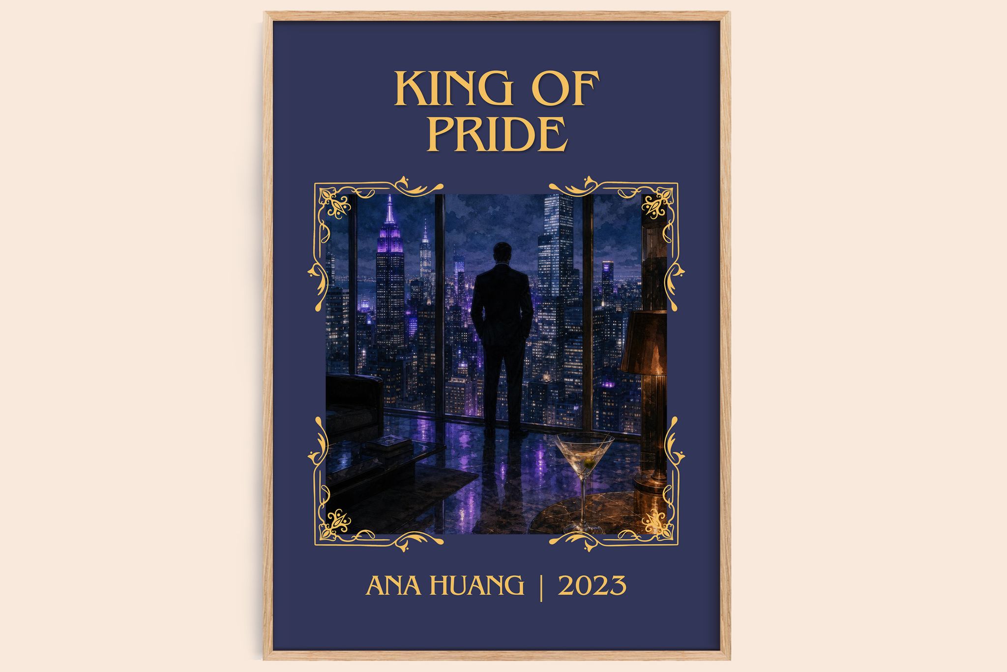 King of Pride Classic Book Art Print by Ana Huang
