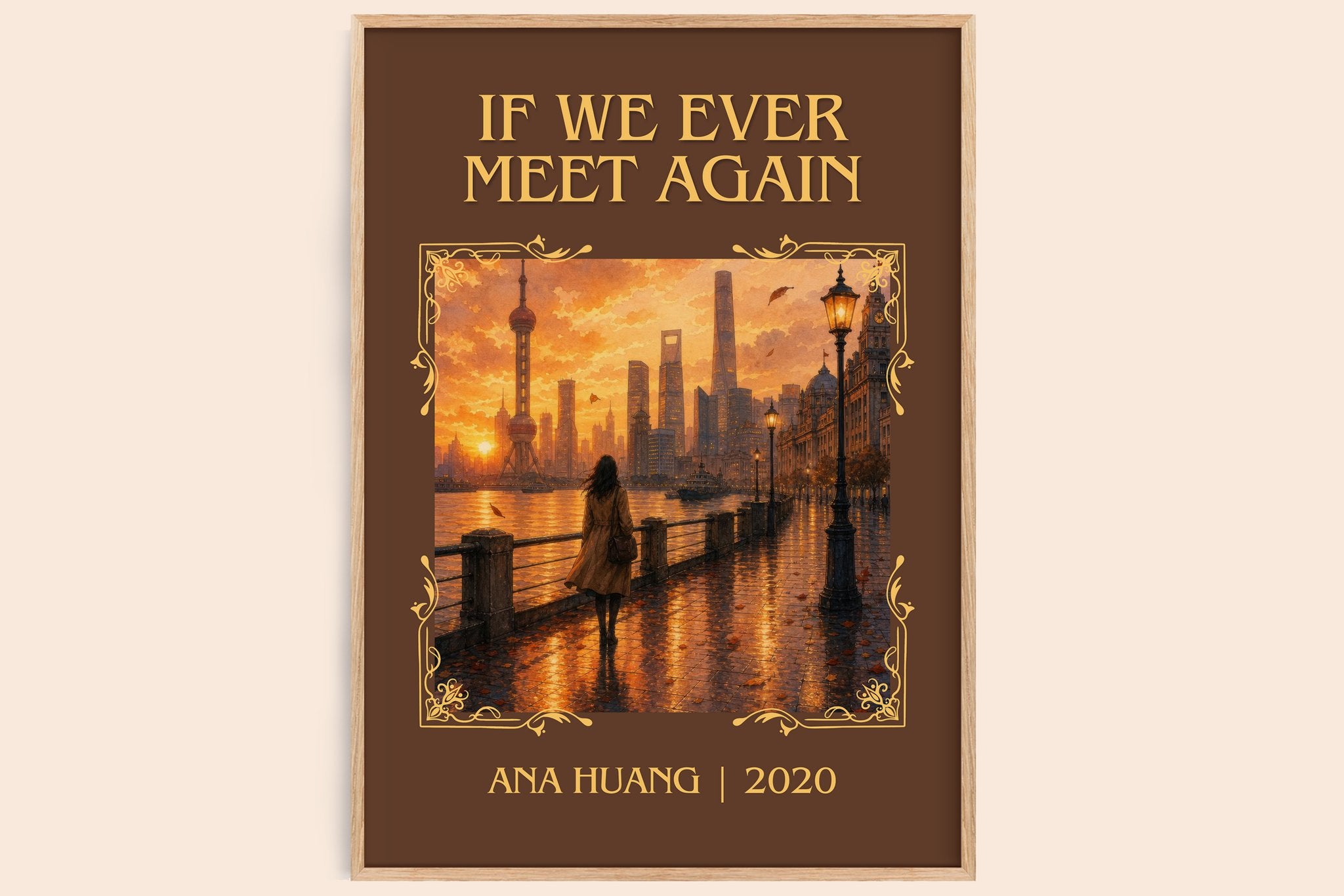 If We Ever Meet Again Classic Book Art Print by Ana Huang