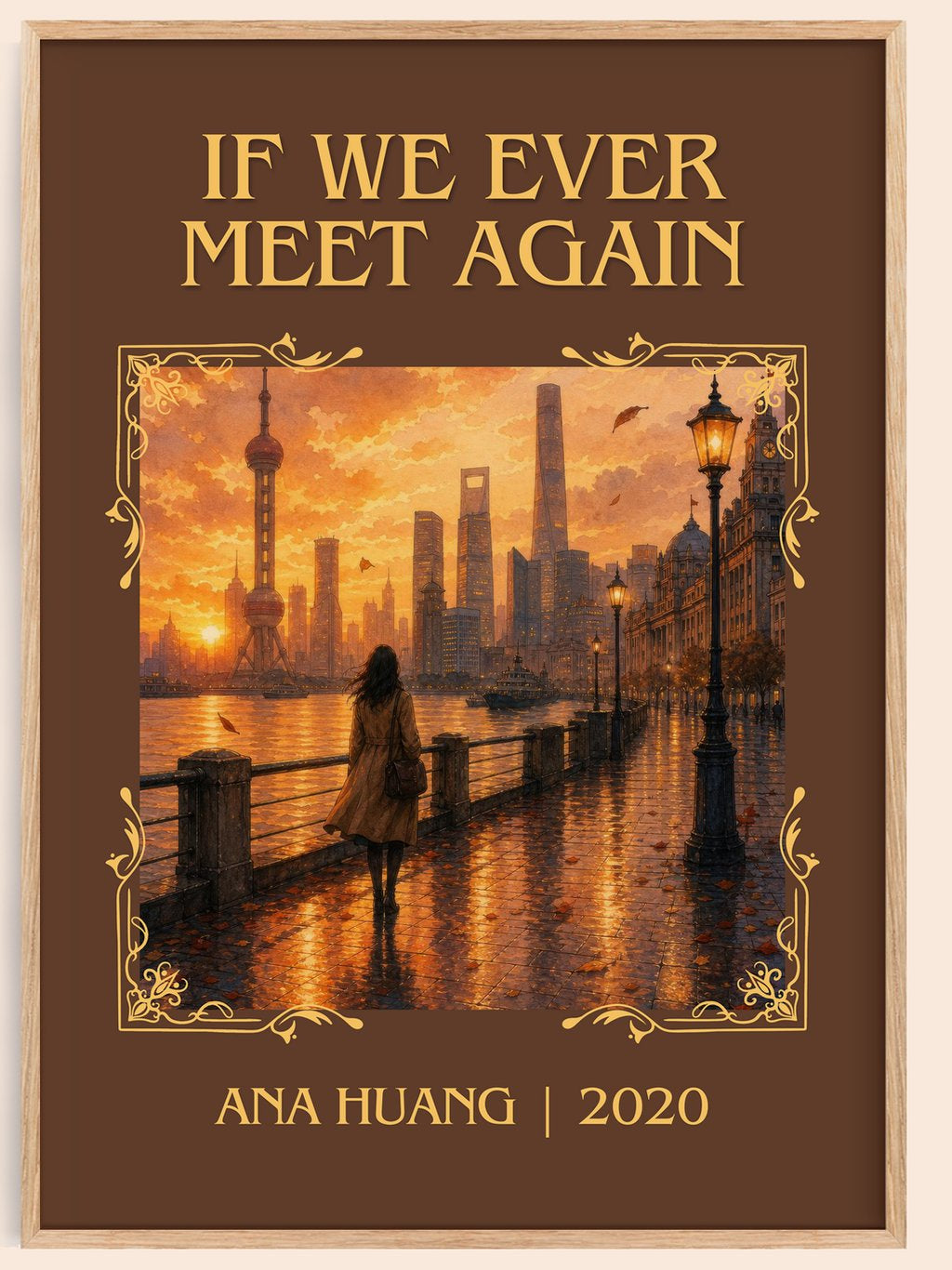 If We Ever Meet Again Classic Book Art Print by Ana Huang – book poster