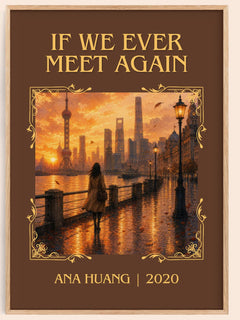 If We Ever Meet Again Classic Book Art Print by Ana Huang – book poster