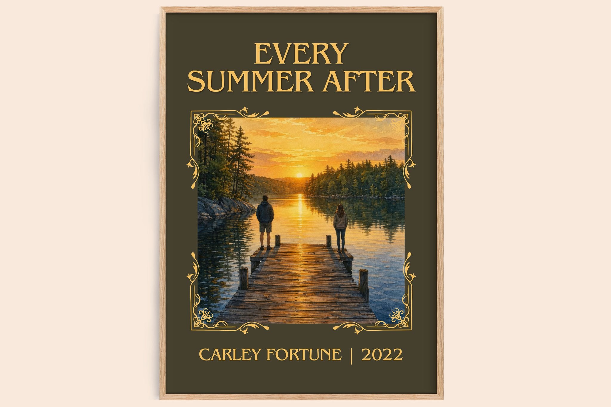 Every Summer After Classic Book Art Print by Carley Fortune