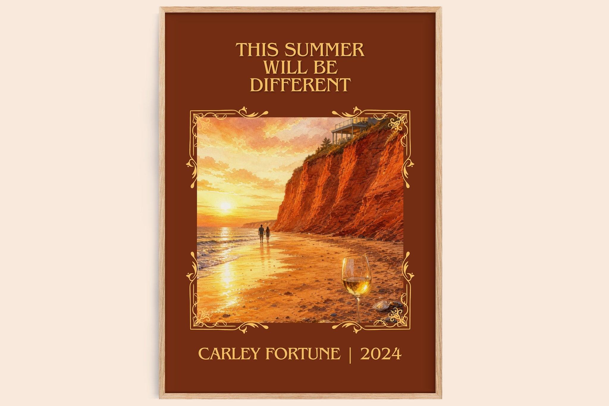 This Summer Will Be Different Classic Book Art Print by Carley Fortune