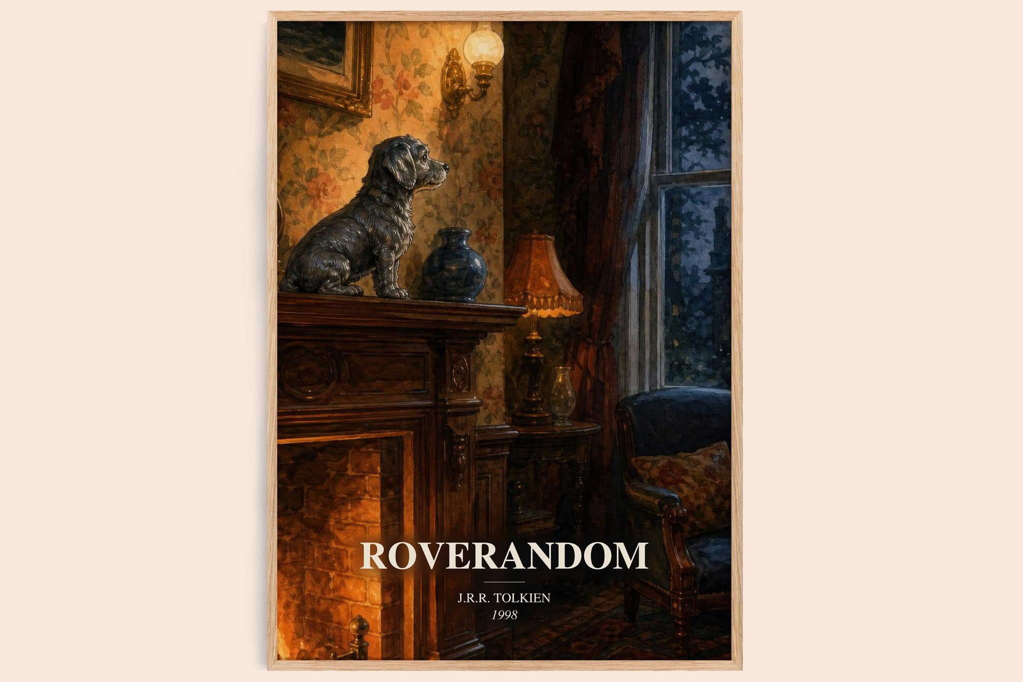Roverandom Book Watercolour Illustration by J.R.R. Tolkien
