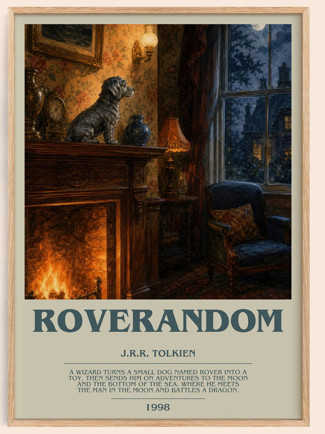 Roverandom Bookish Wall Art by J.R.R. Tolkien