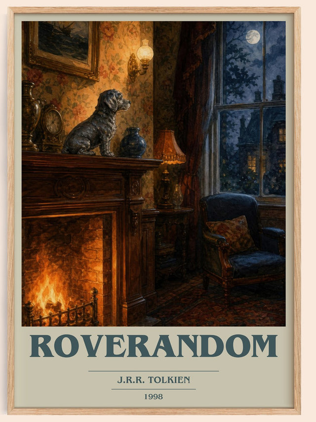 Roverandom Book Cover Poster by J.R.R. Tolkien