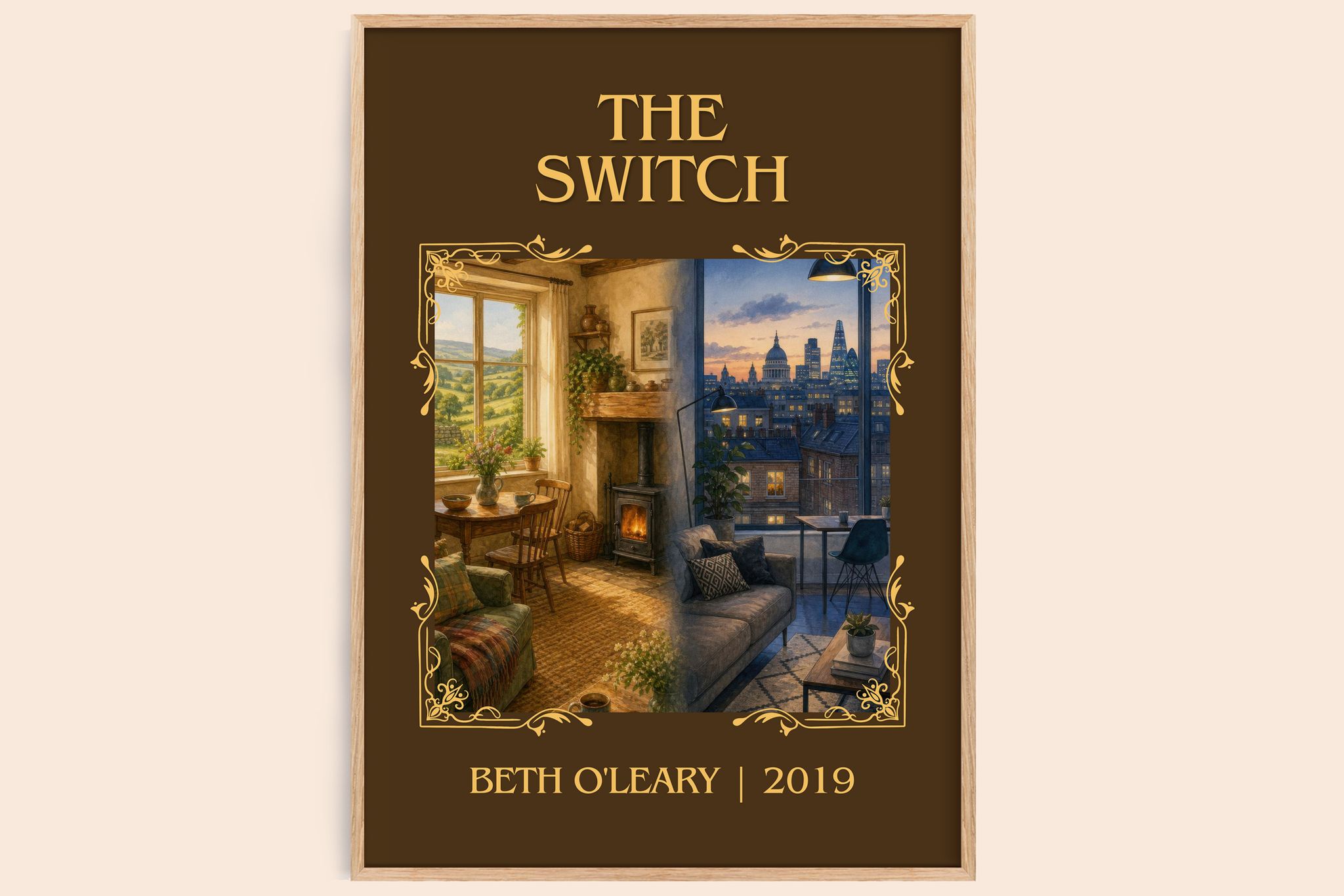 The Switch Classic Book Art Print by Beth O'Leary