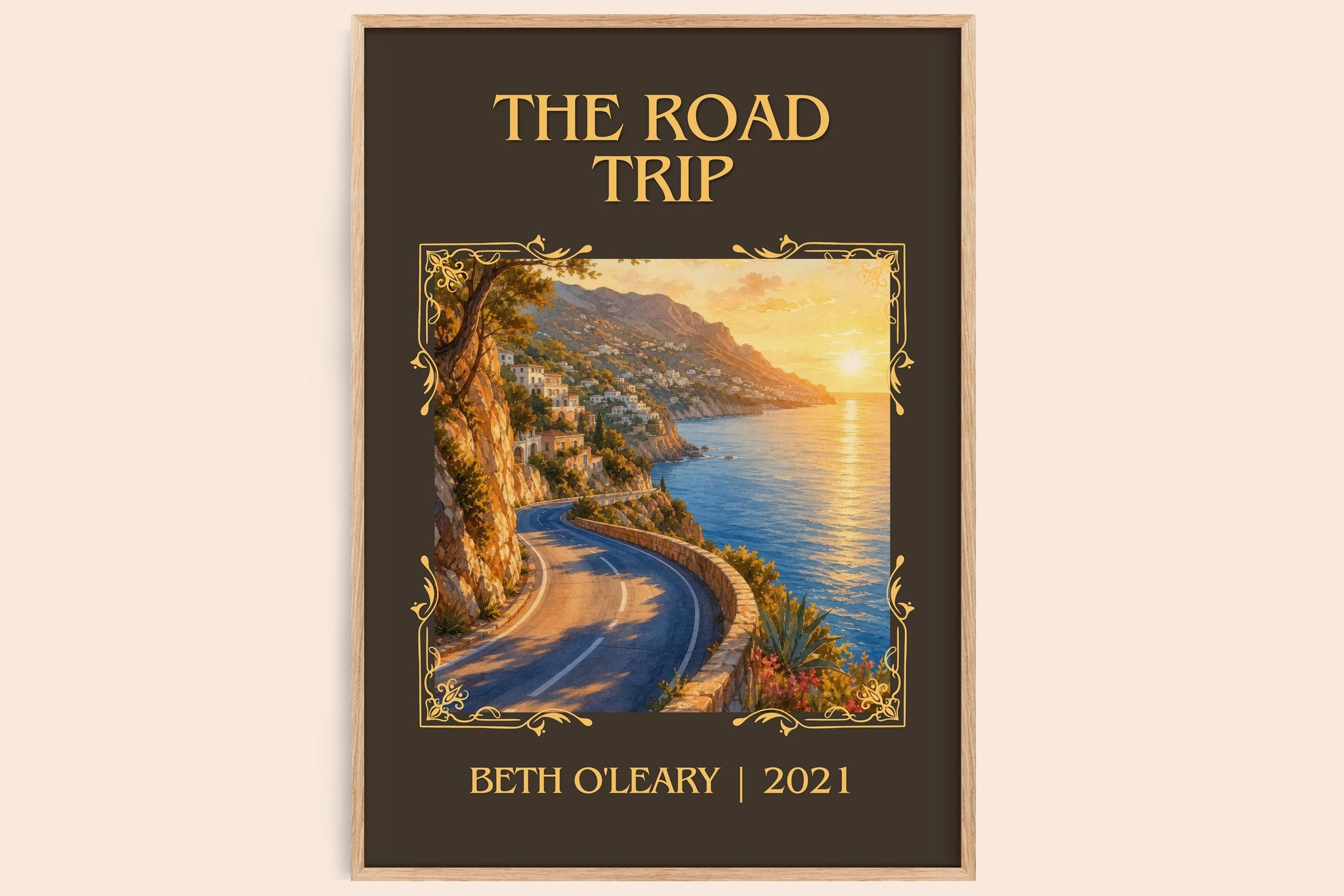 The Road Trip Classic Book Art Print by Beth O'Leary