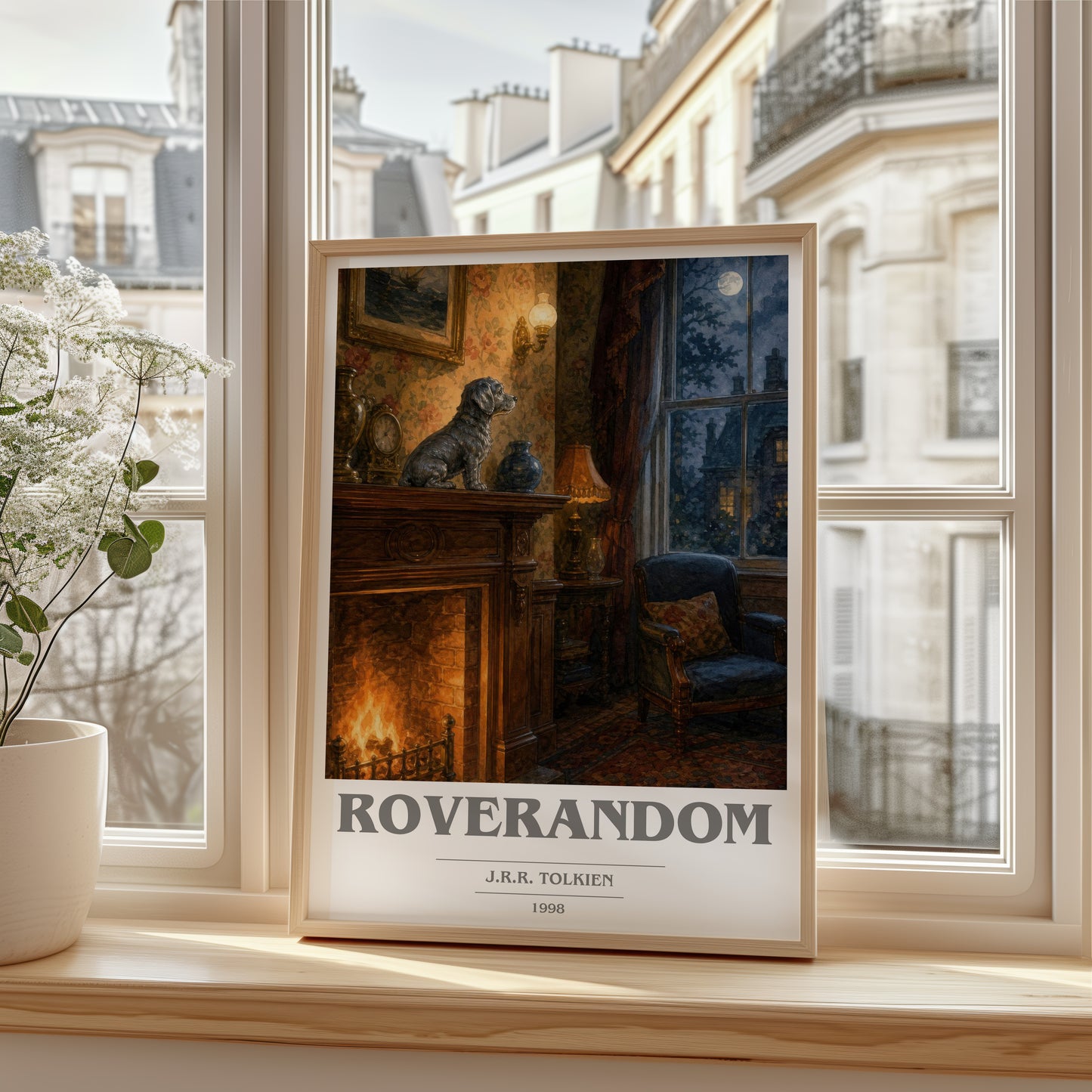 Roverandom book cover poster colour and style options – J.R.R. Tolkien book art