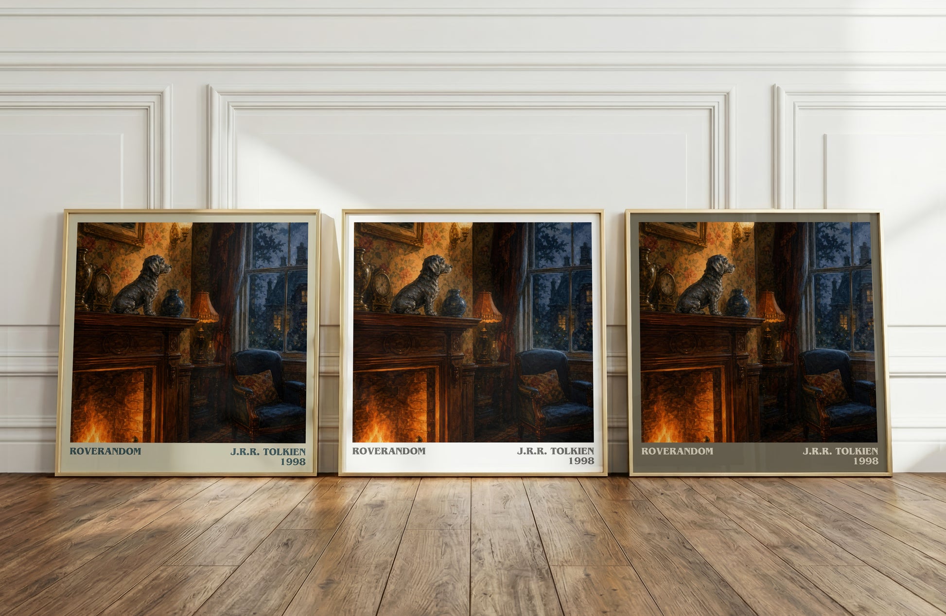 Roverandom literary art print colour and style options – J.R.R. Tolkien book art