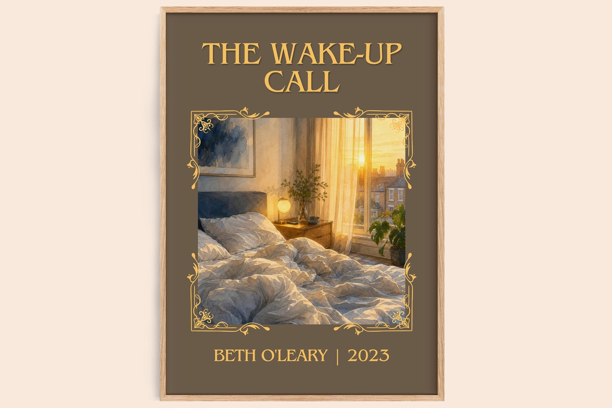 The Wake-Up Call Classic Book Art Print by Beth O'Leary