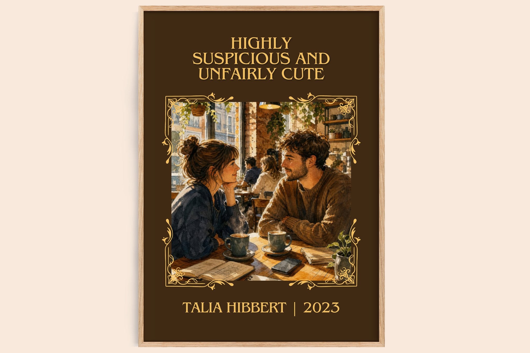 Highly Suspicious and Unfairly Cute Classic Book Art Print by Talia Hibbert