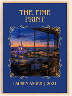 The Fine Print Classic Book Art Print by Lauren Asher – book poster