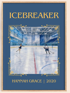 Icebreaker Classic Book Art Print by Hannah Grace – book poster