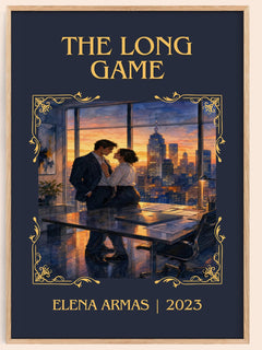 The Long Game Classic Book Art Print by Elena Armas – book poster