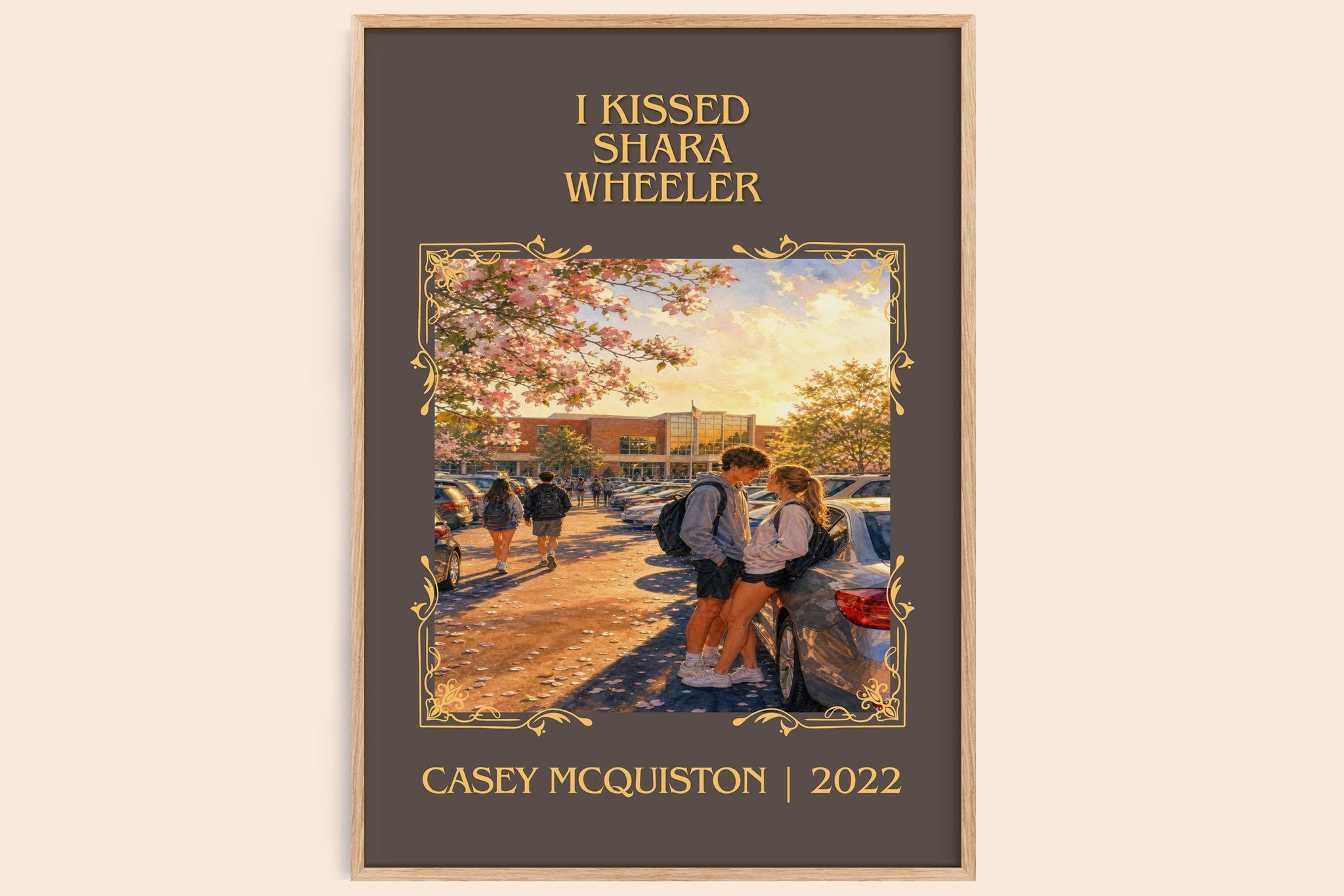 I Kissed Shara Wheeler Classic Book Art Print by Casey McQuiston