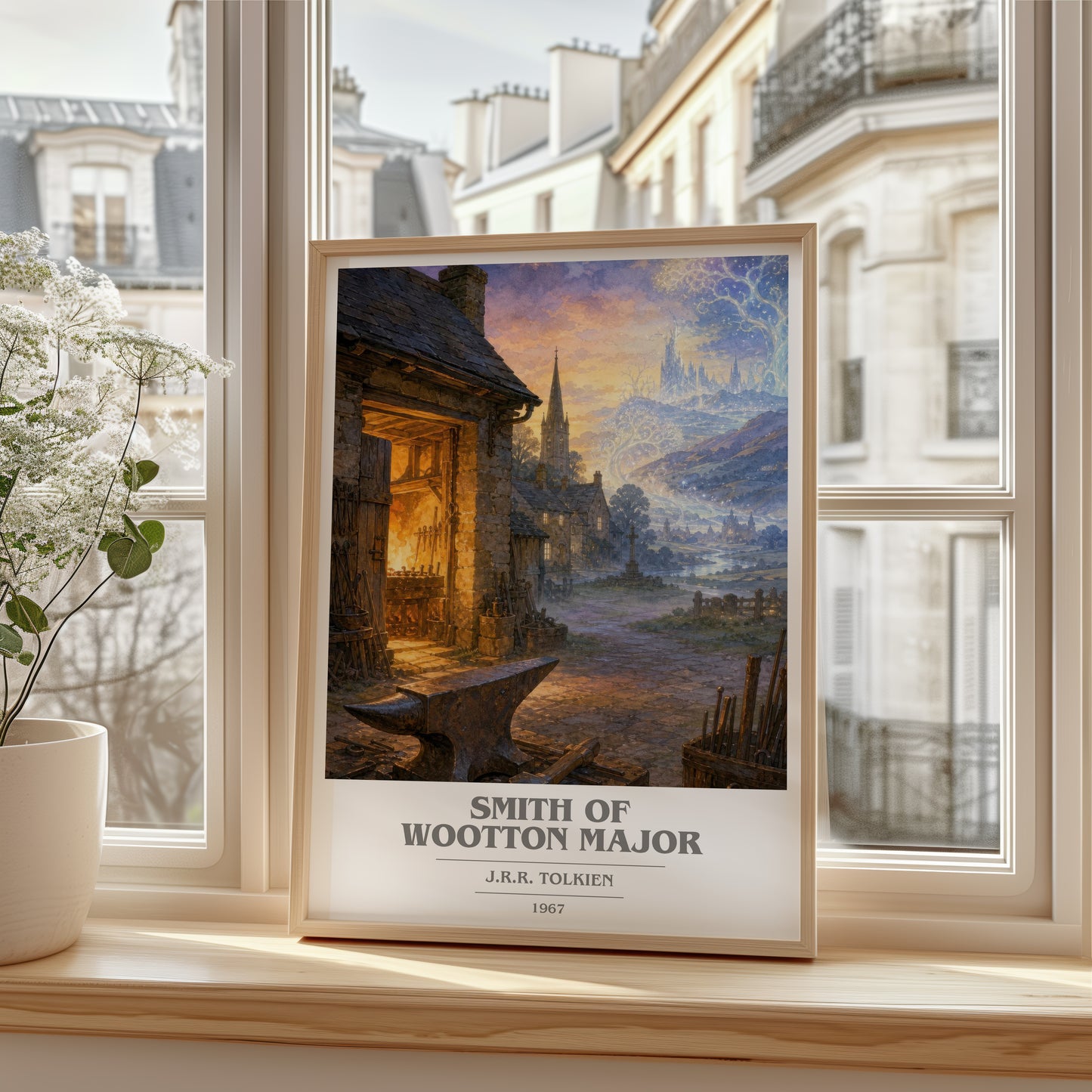 Smith Of Wootton Major book cover poster colour and style options – J.R.R. Tolkien book art