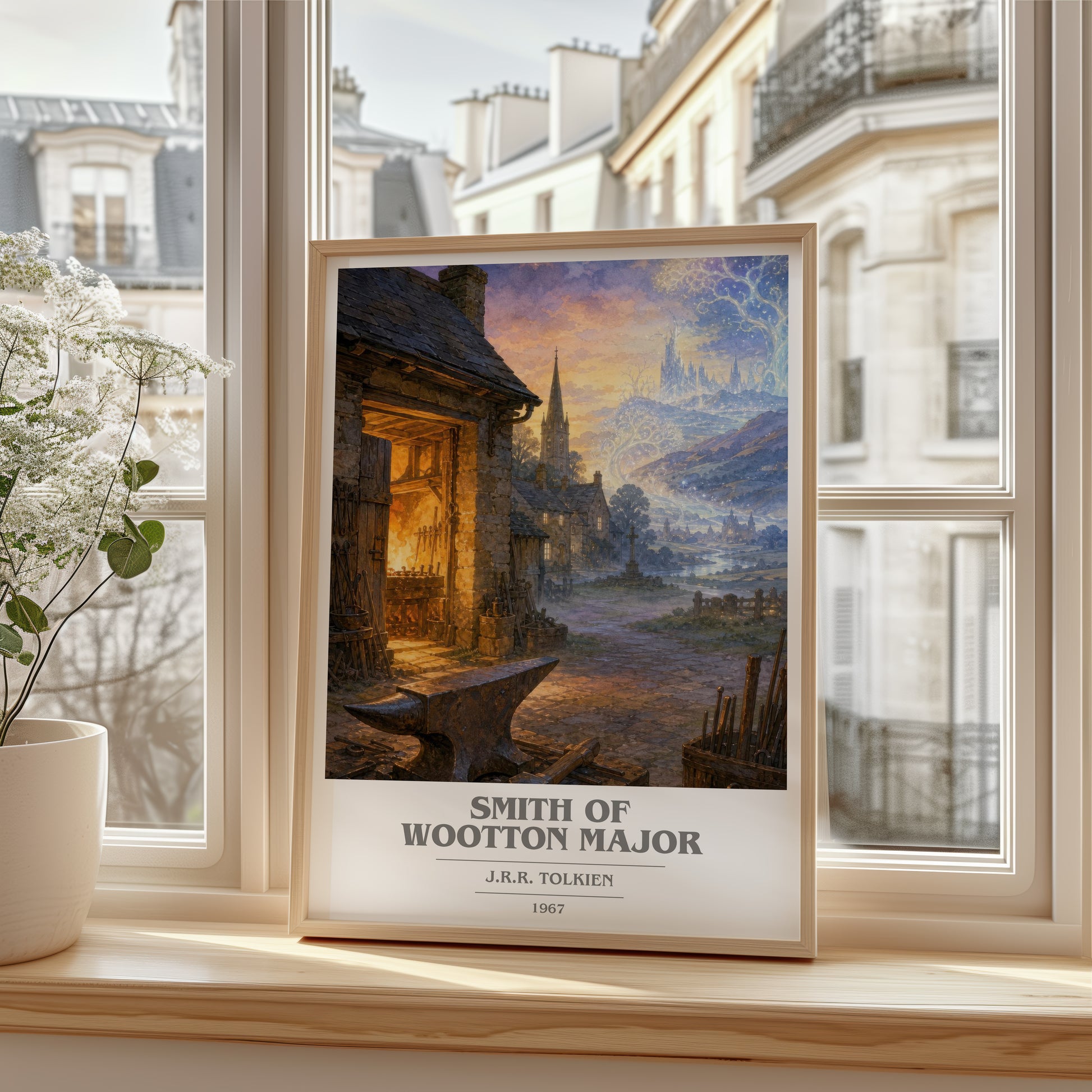Smith Of Wootton Major book cover poster colour and style options – J.R.R. Tolkien book art