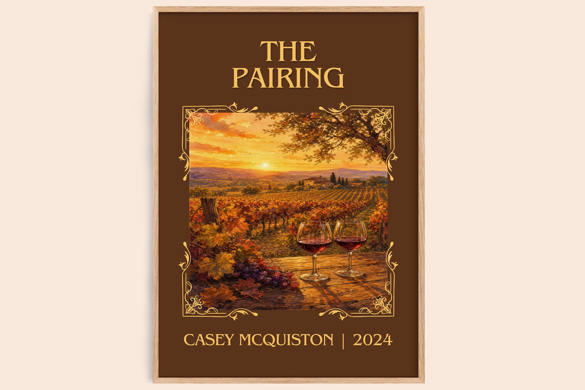 The Pairing Classic Book Art Print by Casey McQuiston