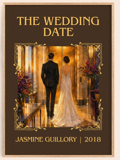 The Wedding Date Classic Book Art Print by Jasmine Guillory – book poster