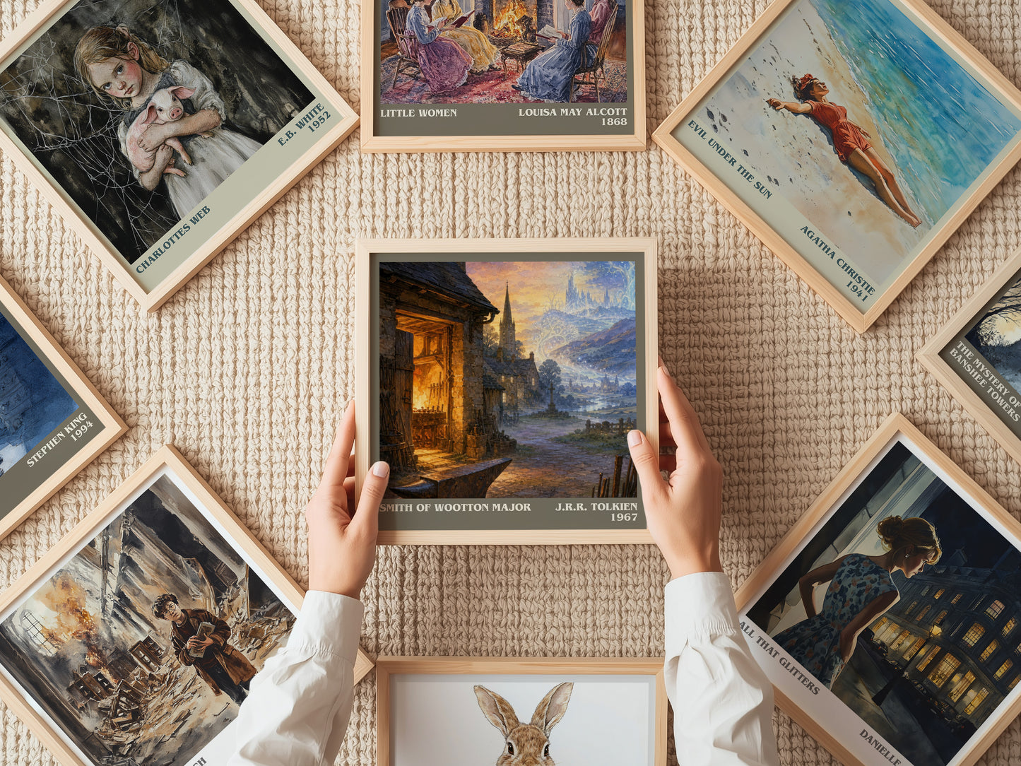 Smith Of Wootton Major literary book poster framed on wall – fantasy wall art