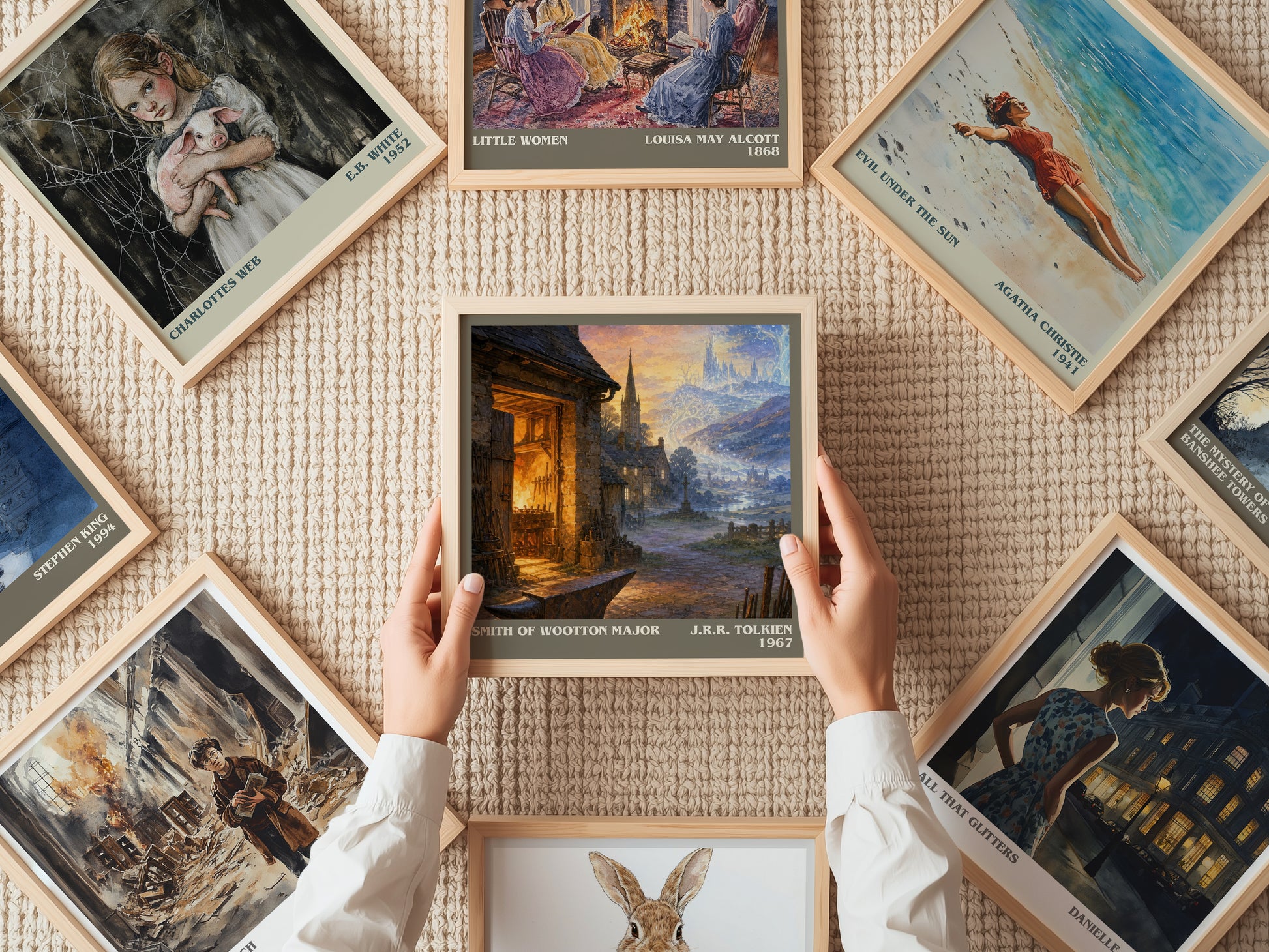 Smith Of Wootton Major literary book poster framed on wall – fantasy wall art