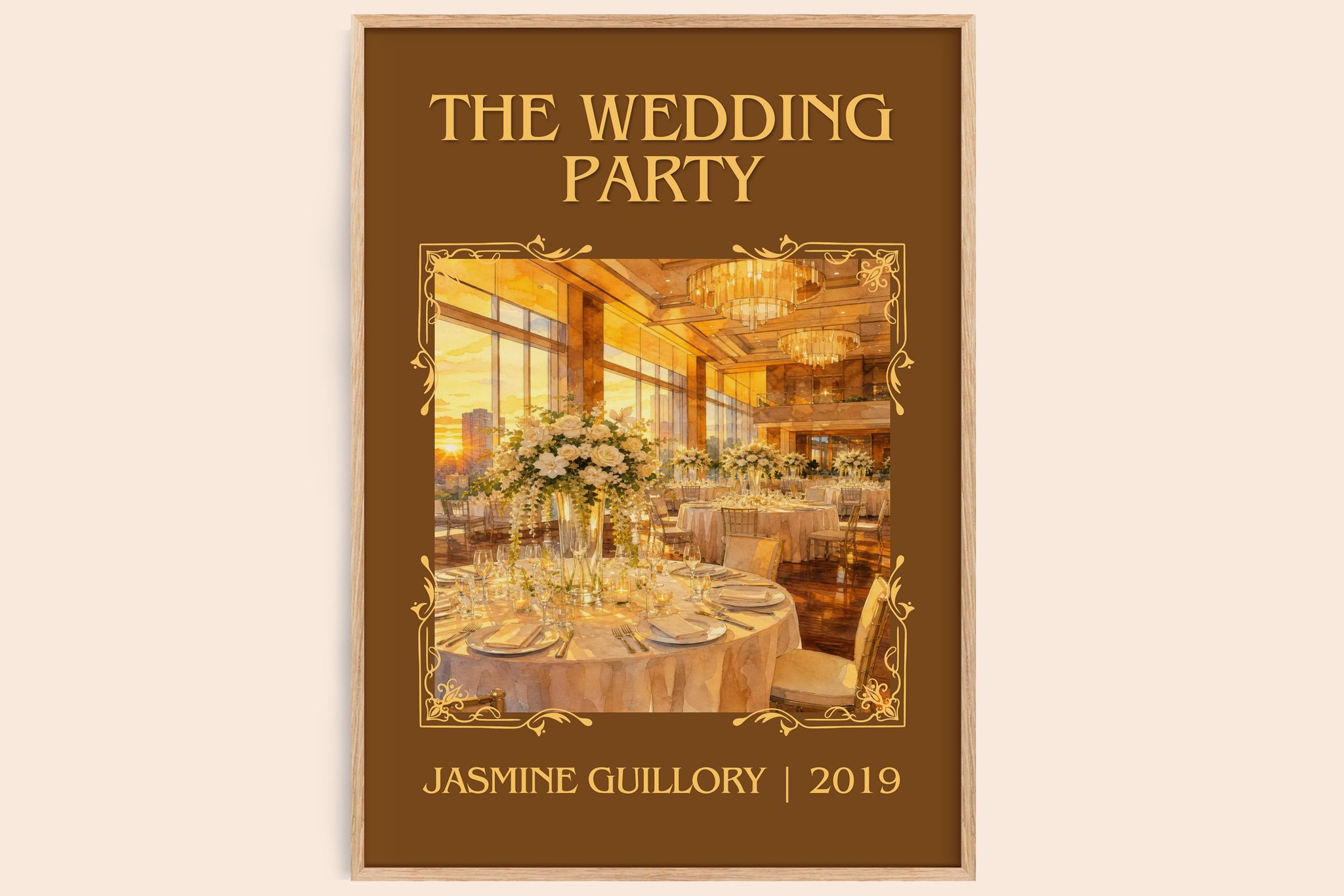 The Wedding Party Classic Book Art Print by Jasmine Guillory