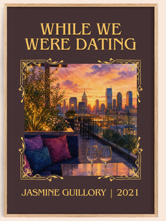 While We Were Dating Classic Book Art Print by Jasmine Guillory – book poster