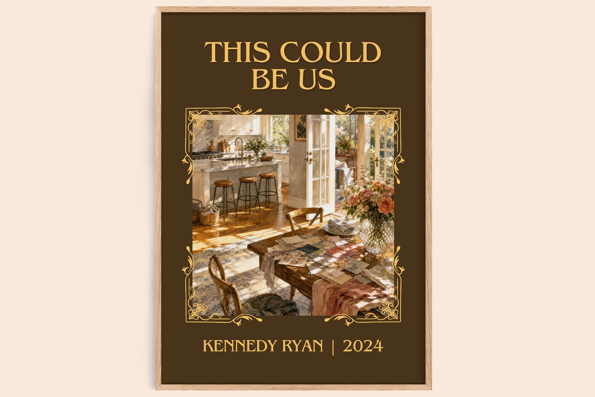 This Could Be Us Classic Book Art Print by Kennedy Ryan