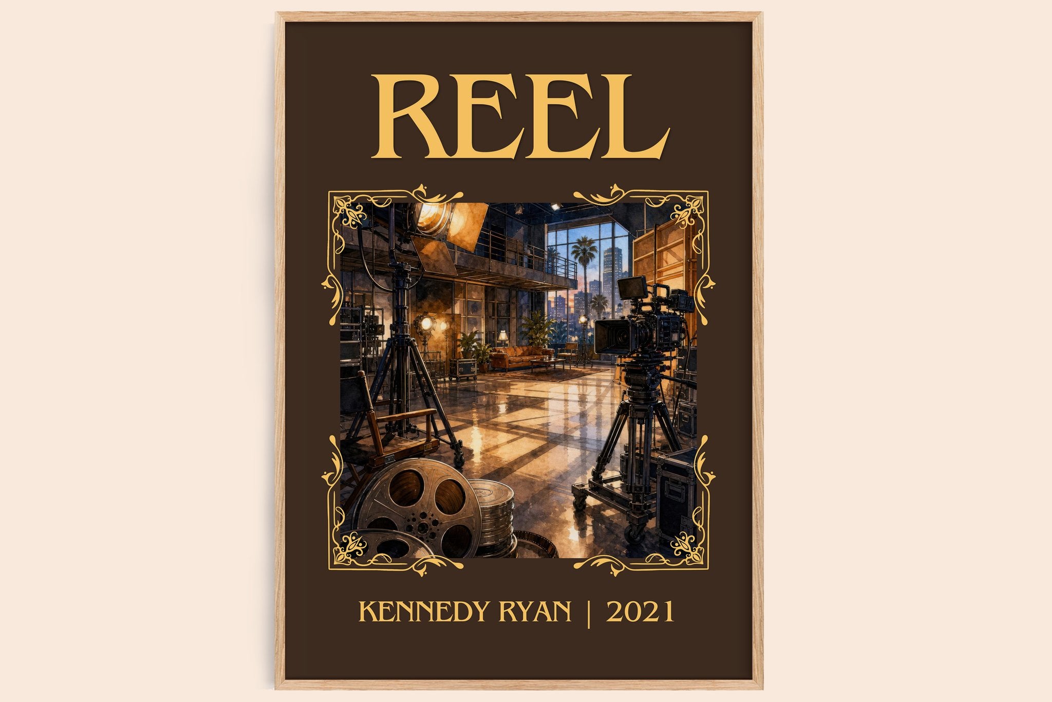 Reel Classic Book Art Print by Kennedy Ryan