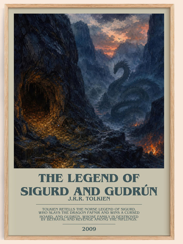 The Legend Of Sigurd And Gudrún Bookish Wall Art by J.R.R. Tolkien