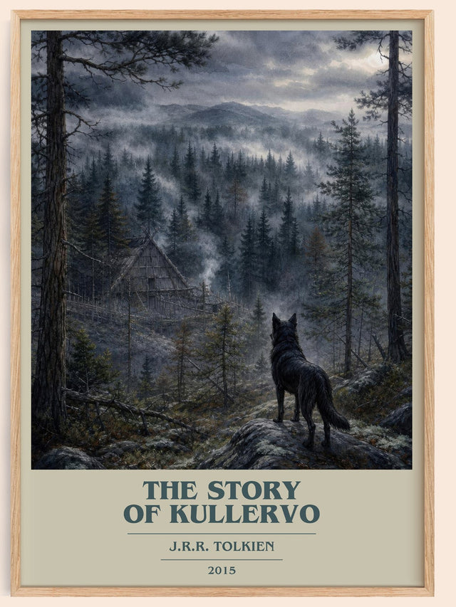 The Story Of Kullervo Book Cover Poster by J.R.R. Tolkien