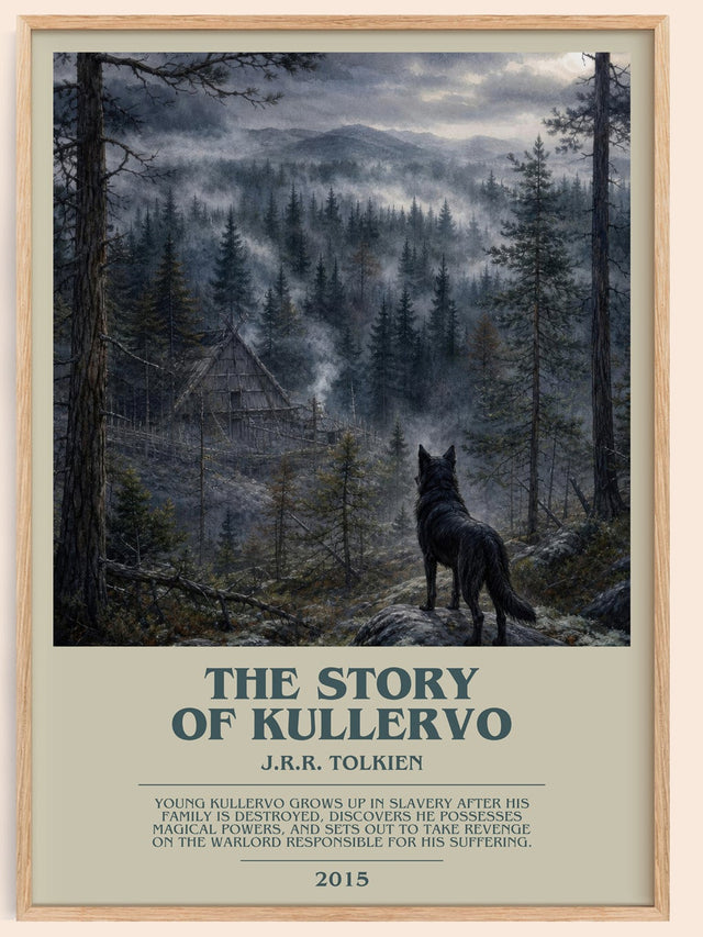 The Story Of Kullervo Bookish Wall Art by J.R.R. Tolkien