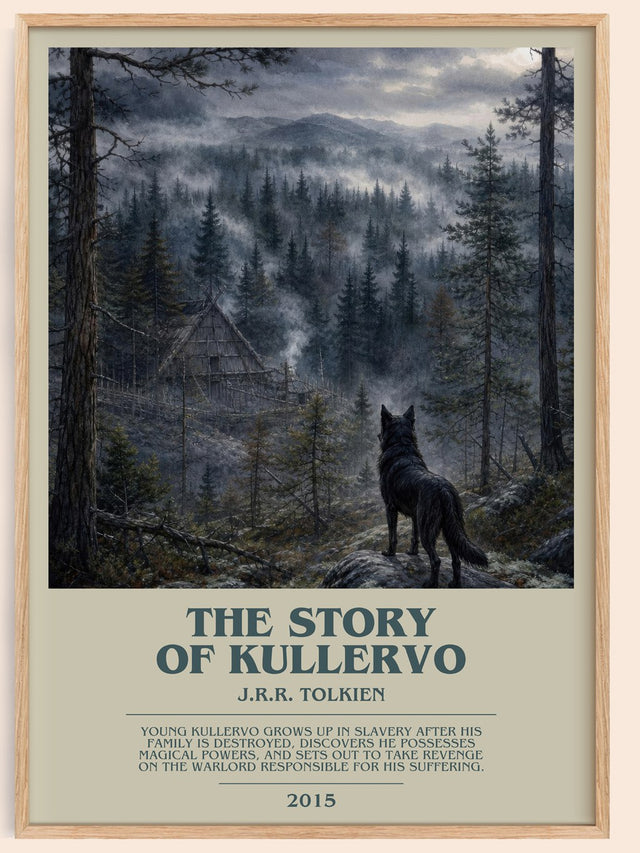 The Story Of Kullervo Bookish Wall Art by J.R.R. Tolkien