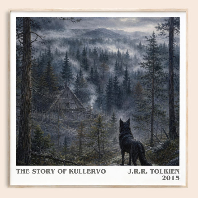 The Story Of Kullervo Literary Art Print by J.R.R. Tolkien