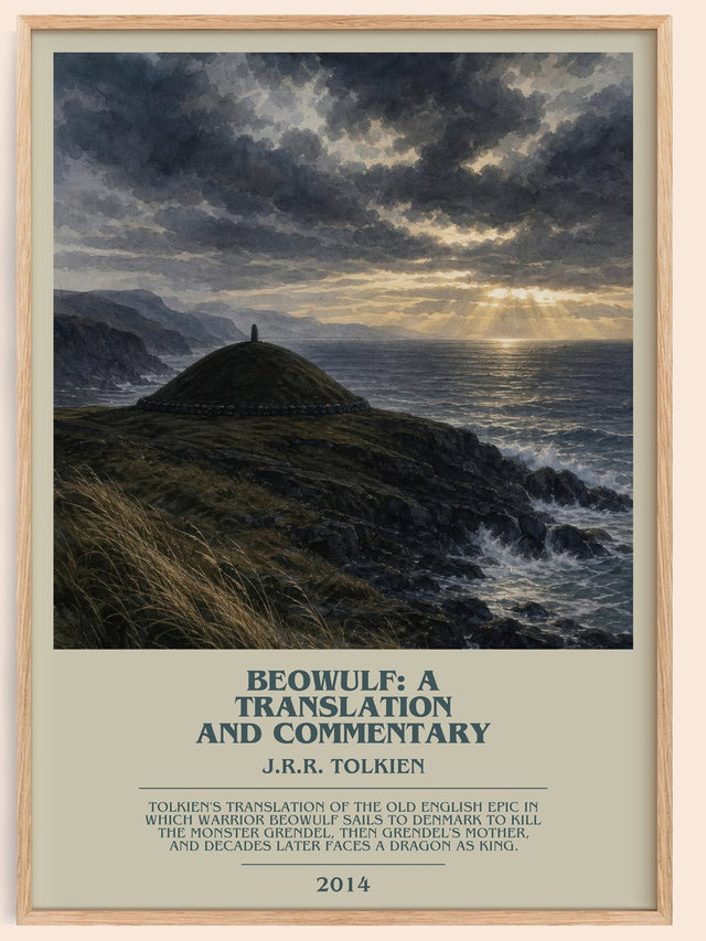 Beowulf: A Translation And Commentary Bookish Wall Art by J. Tolkien