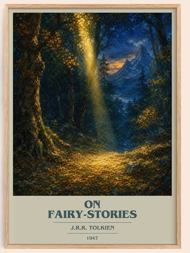 On Fairy-Stories Book Cover Poster by J.R.R. Tolkien
