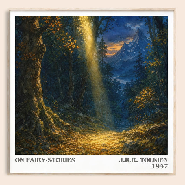On Fairy-Stories Literary Art Print by J.R.R. Tolkien