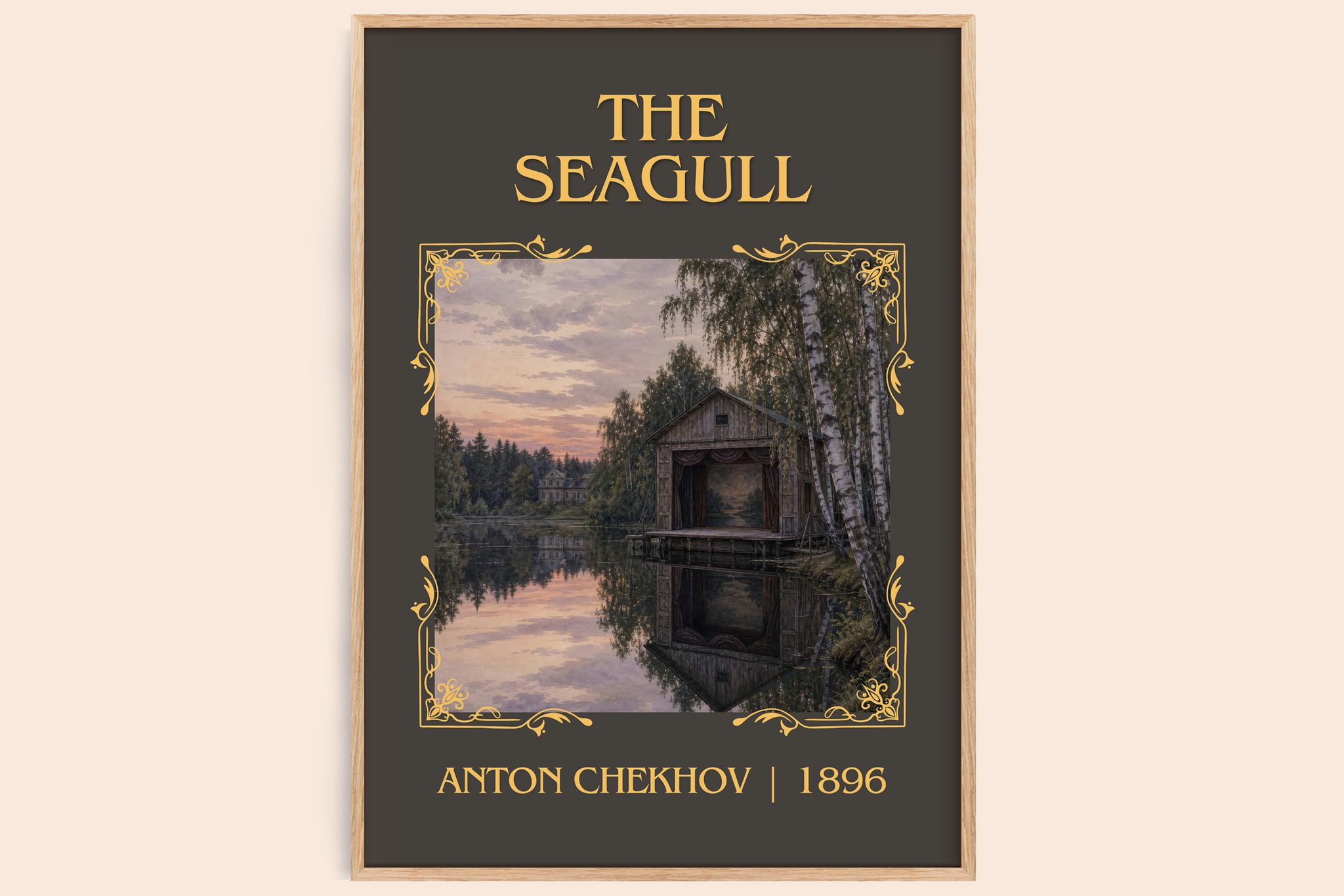 The Seagull Classic Book Art Print by Anton Chekhov
