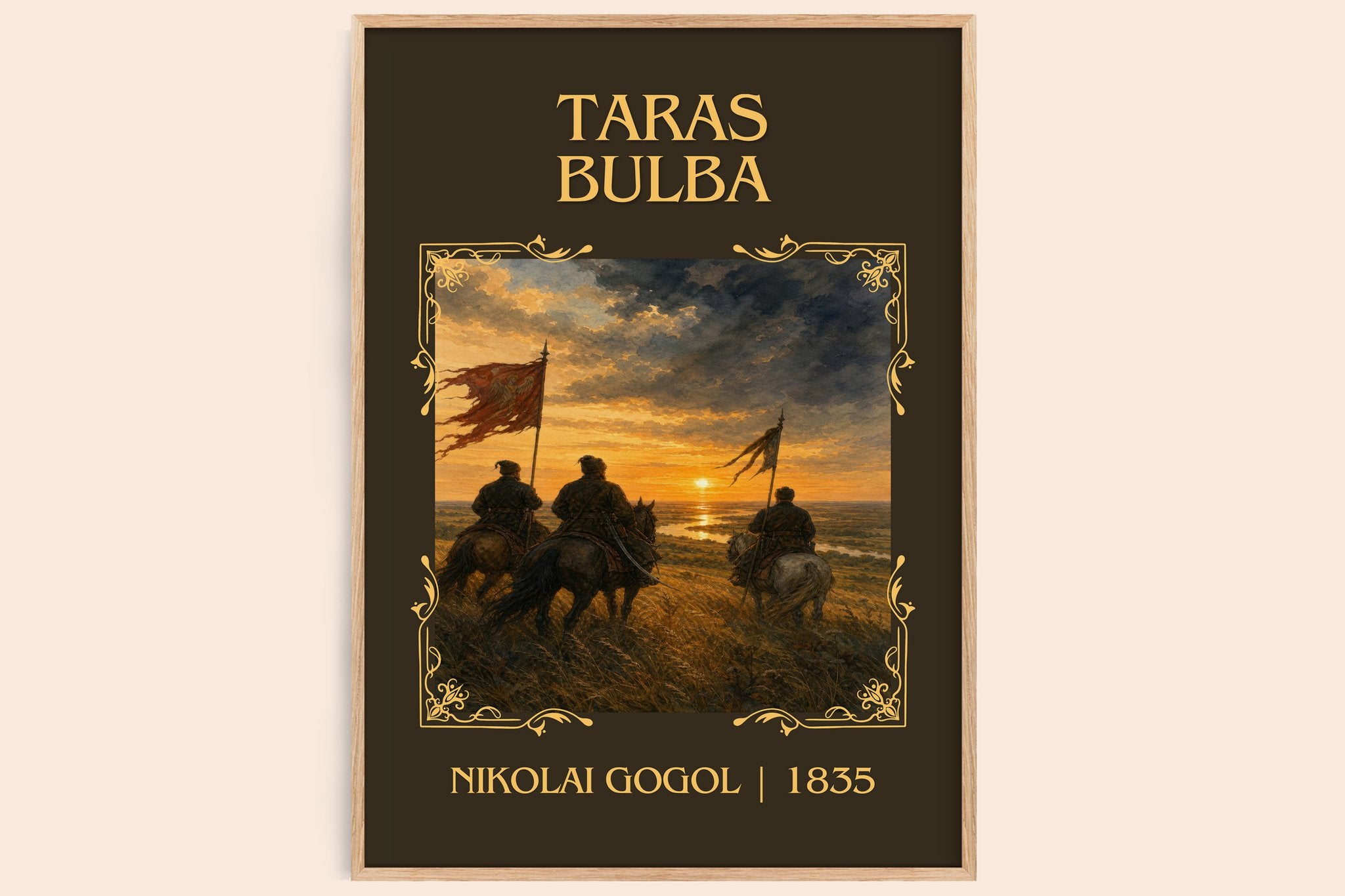 Taras Bulba Classic Book Art Print by Nikolai Gogol