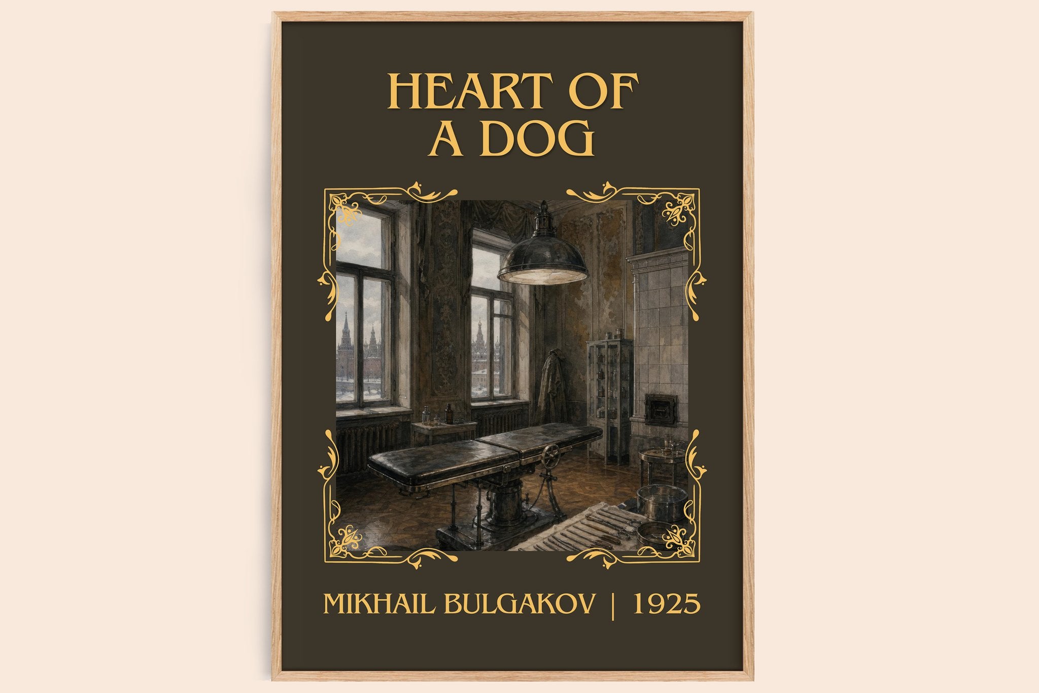 Heart of a Dog Classic Book Art Print by Mikhail Bulgakov
