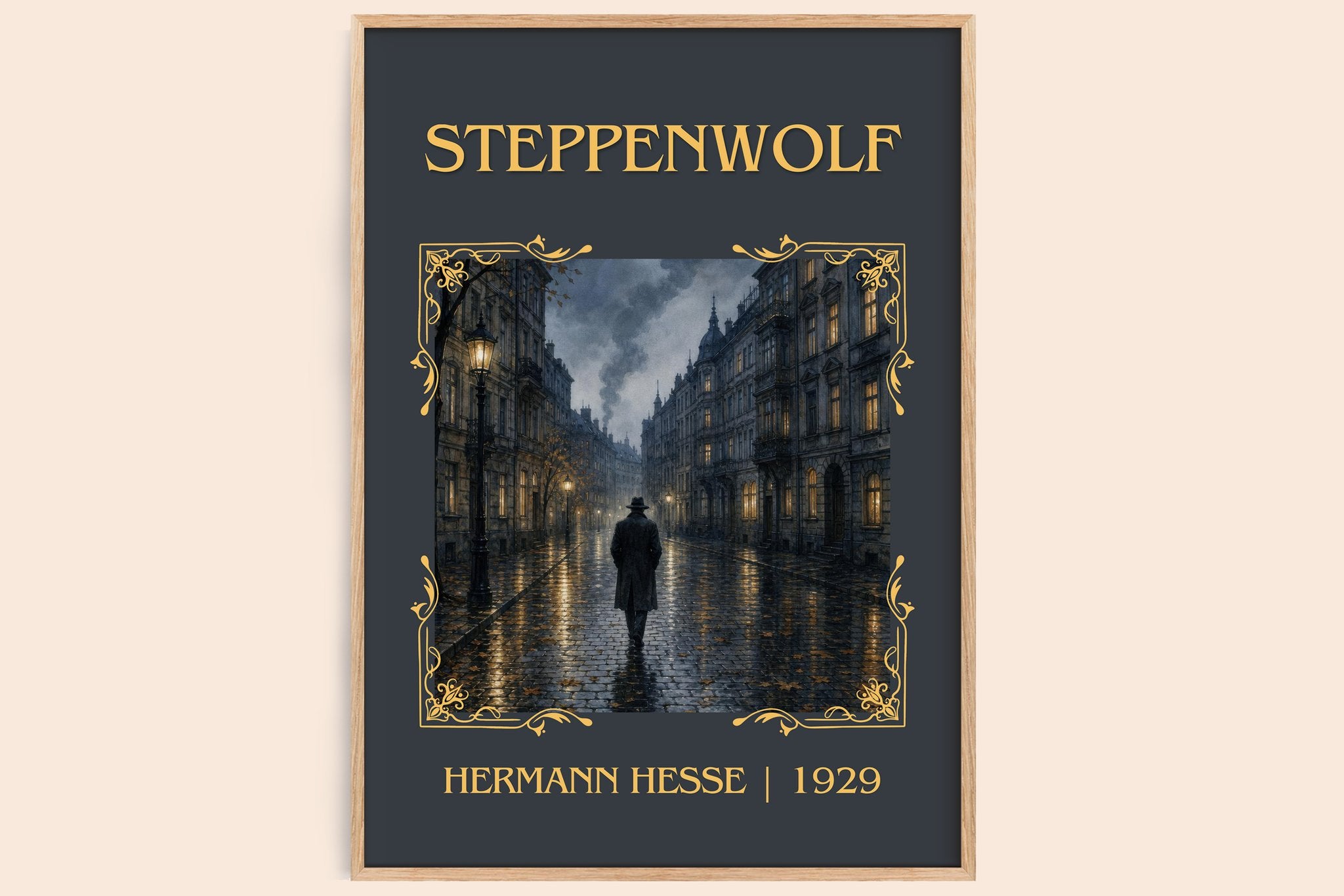 Steppenwolf Classic Book Art Print by Hermann Hesse