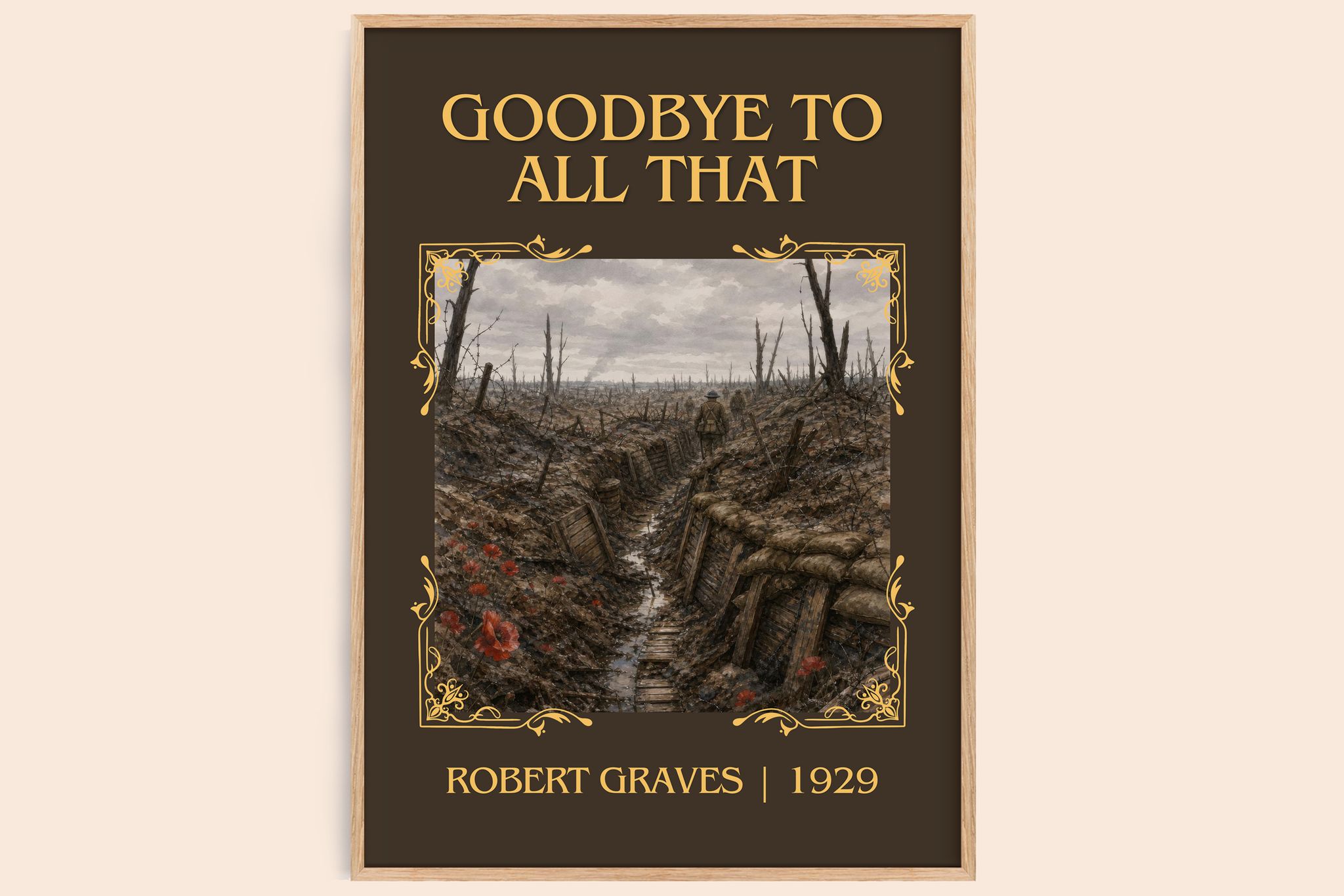 Goodbye to All That Classic Book Art Print by Robert Graves