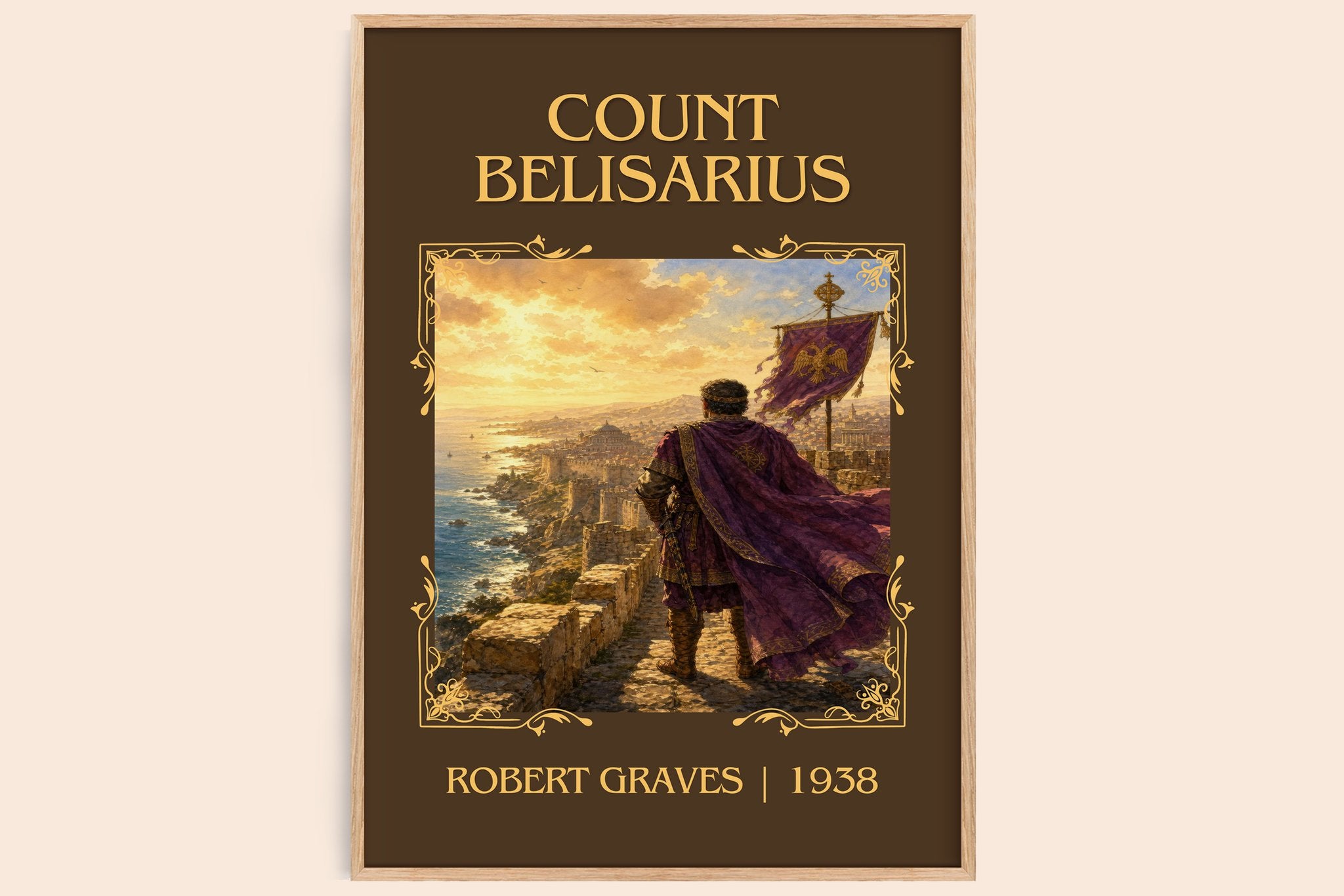 Count Belisarius Classic Book Art Print by Robert Graves