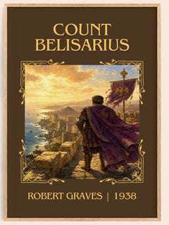 Count Belisarius Classic Book Art Print by Robert Graves – book poster