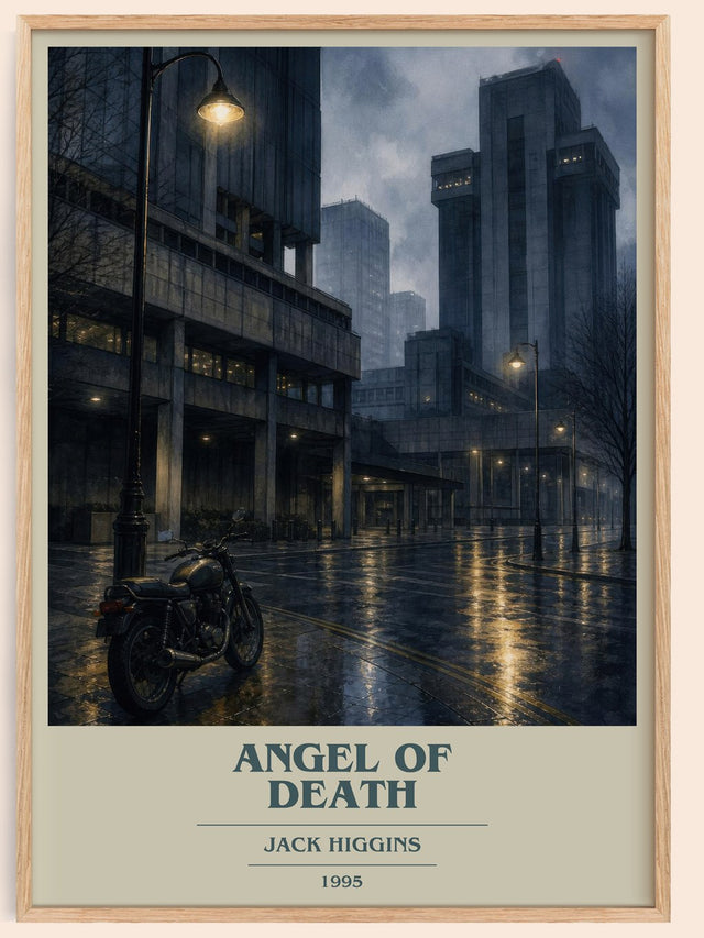 Angel Of Death Book Cover Poster by Jack Higgins