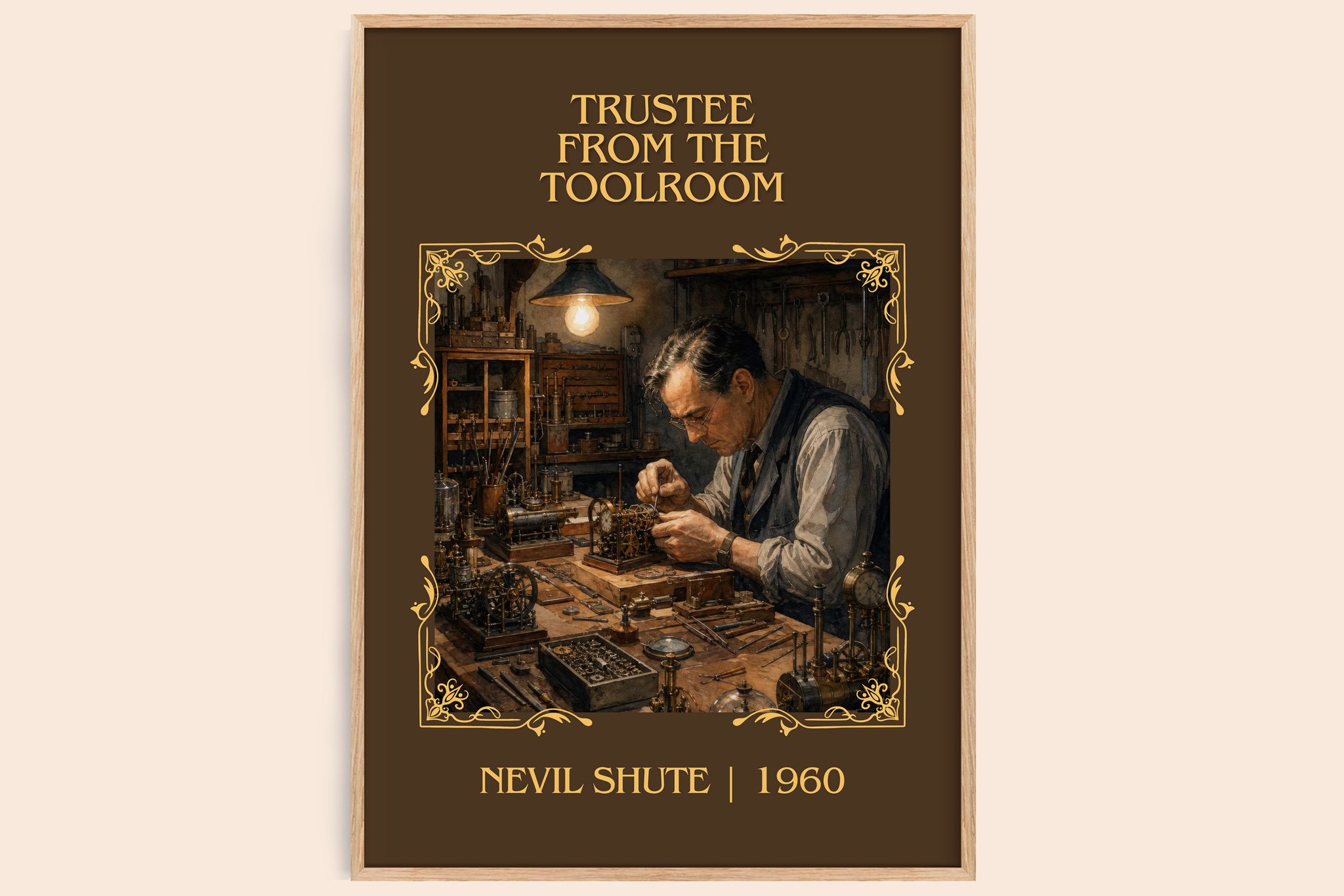 Trustee from the Toolroom Classic Book Art Print by Nevil Shute