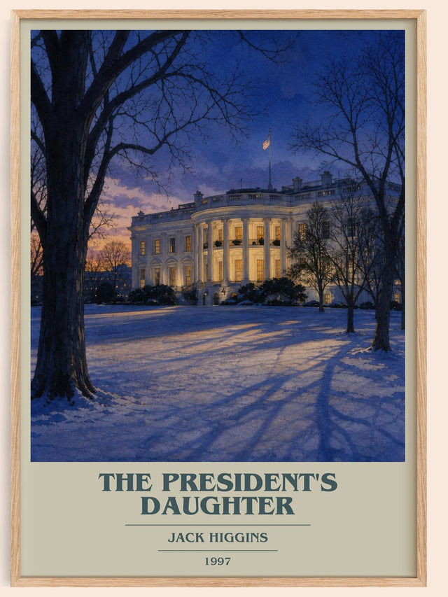 The President'S Daughter Book Cover Poster by Jack Higgins