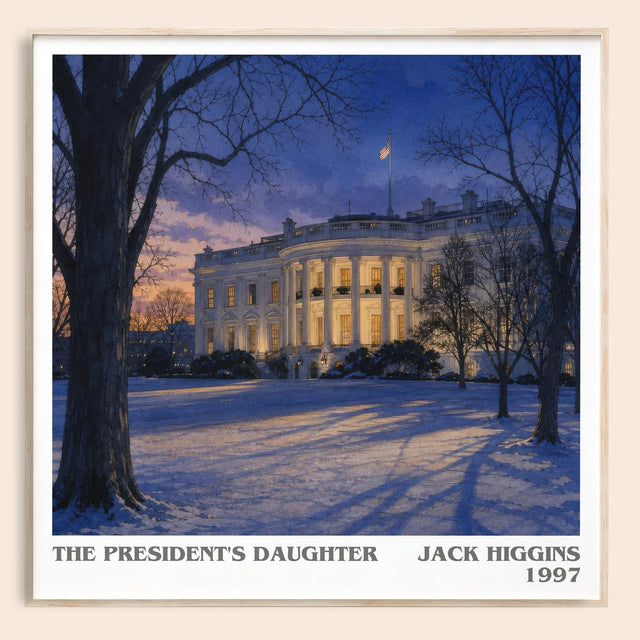 The President'S Daughter Literary Art Print by Jack Higgins