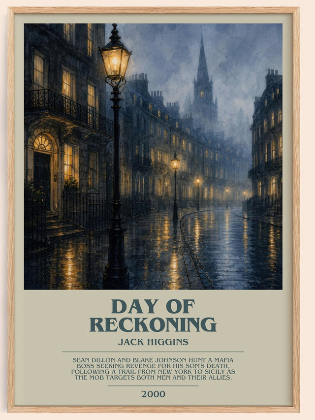 Day Of Reckoning Bookish Wall Art by Jack Higgins